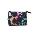 Dark Tie Dye Medium Pouch