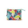 Multi-Leaves Medium Pouch