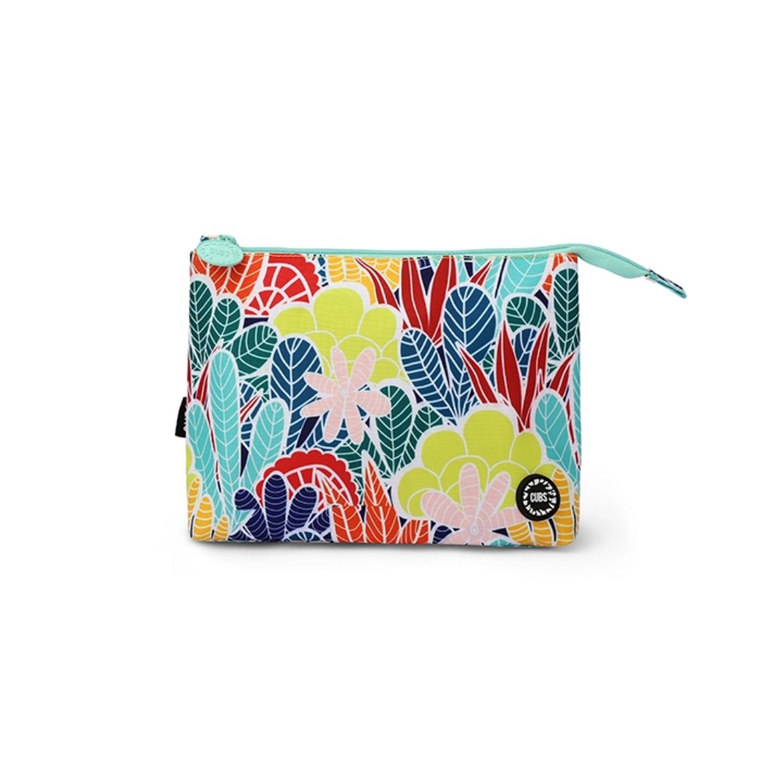 Multi-Leaves Medium Pouch