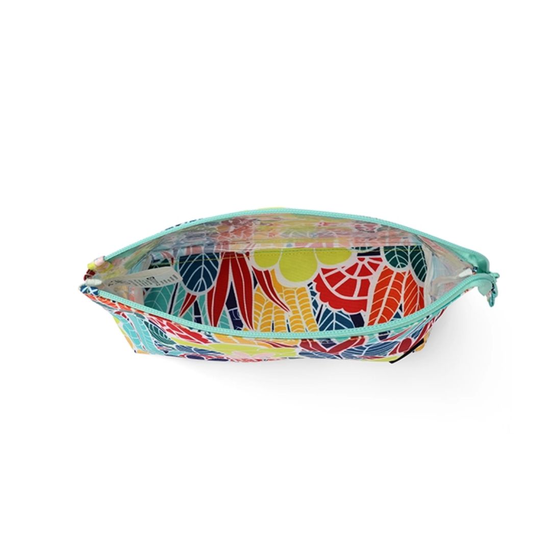 Multi-Leaves Medium Pouch