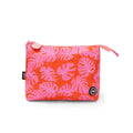 Orange Leaves Medium Pouch