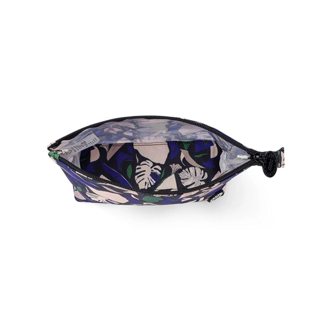 Black and Blue Medium Pouch