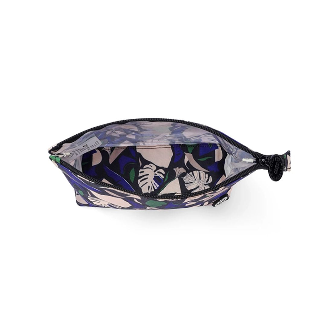 Black and Blue Medium Pouch