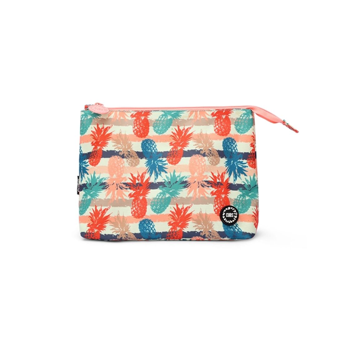 Peachy Pineapples Medium Pouch