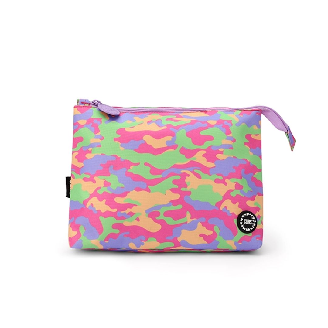 Pink Camo Medium Pouch