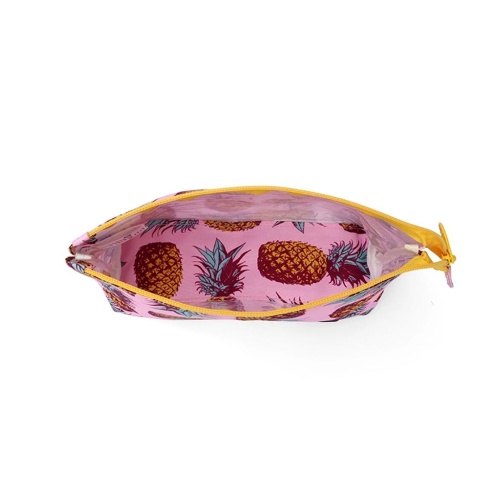 Purple Pineapples Medium Pouch