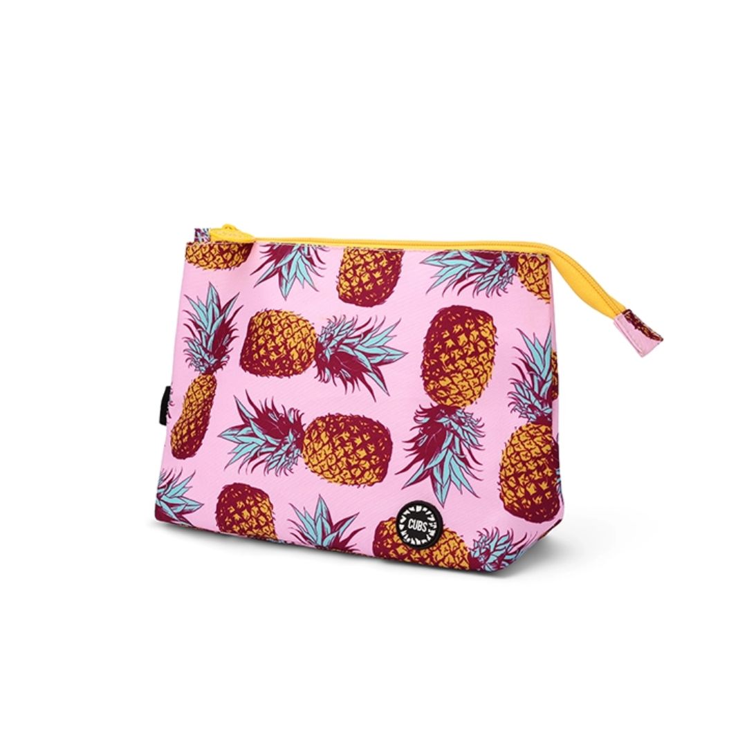 Purple Pineapples Medium Pouch