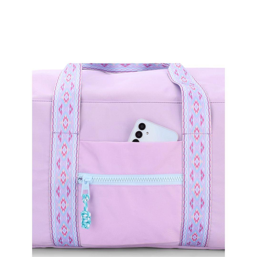 Lavender Weekender Duffel Bag 63 L
