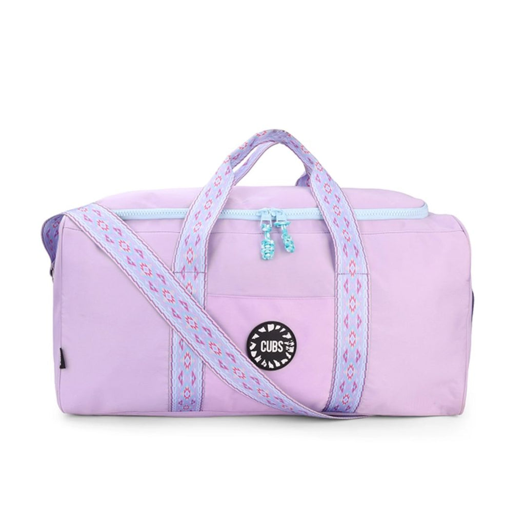 Lavender Weekender Duffel Bag 63 L