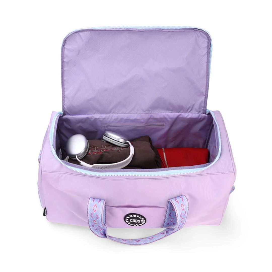 Lavender Weekender Duffel Bag 63 L
