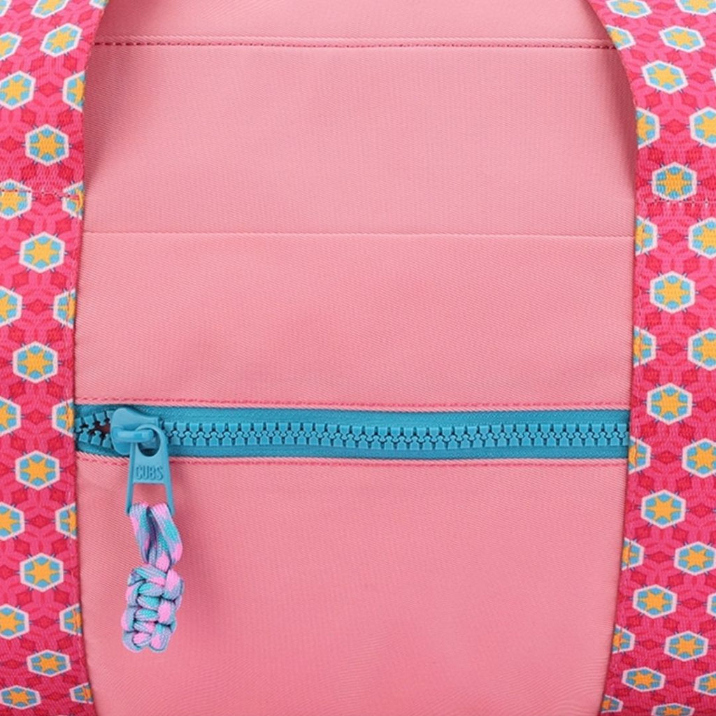 Bubblegum Pink Weekender Duffel Bag 63 L