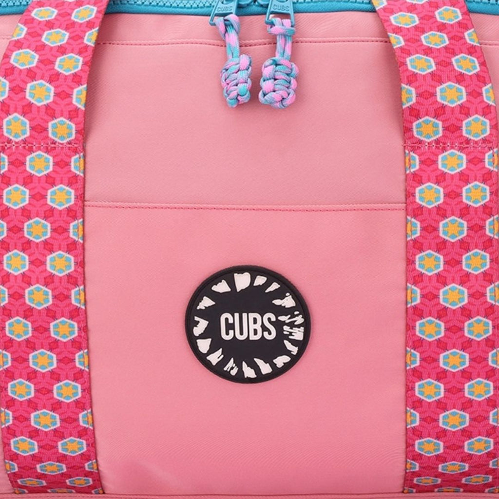Bubblegum Pink Weekender Duffel Bag 63 L