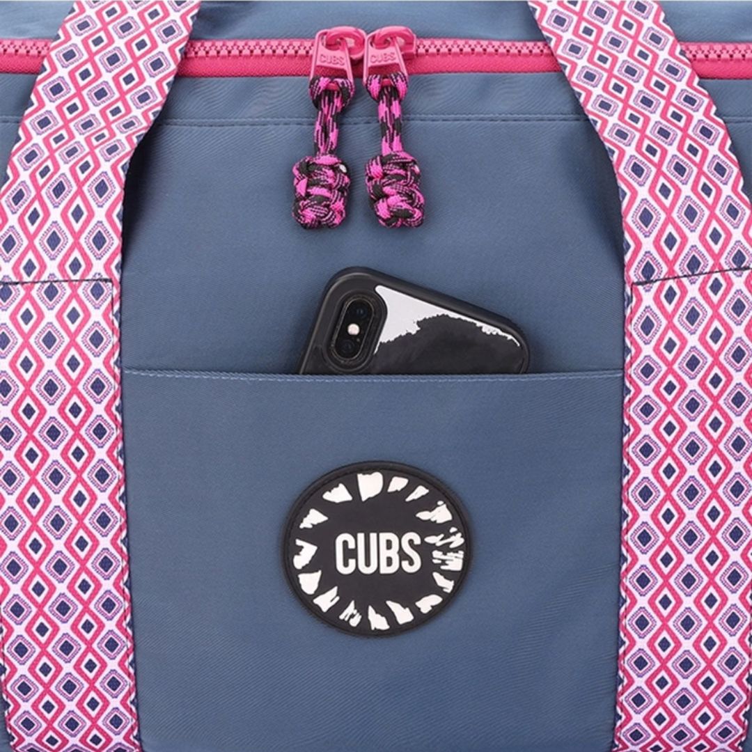 Navy Weekender Duffel Bag 63 L