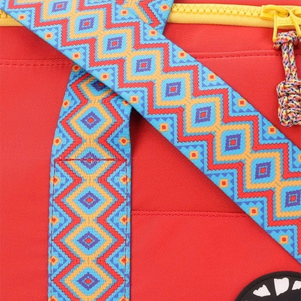 Flame Red Weekender Duffel Bag 63 L