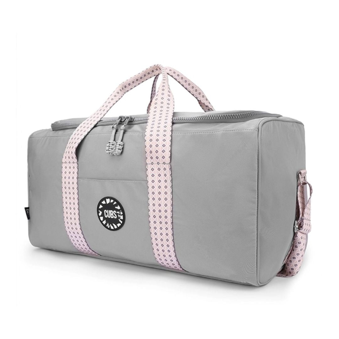 Stone Greige Weekender Duffel Bag 63 L