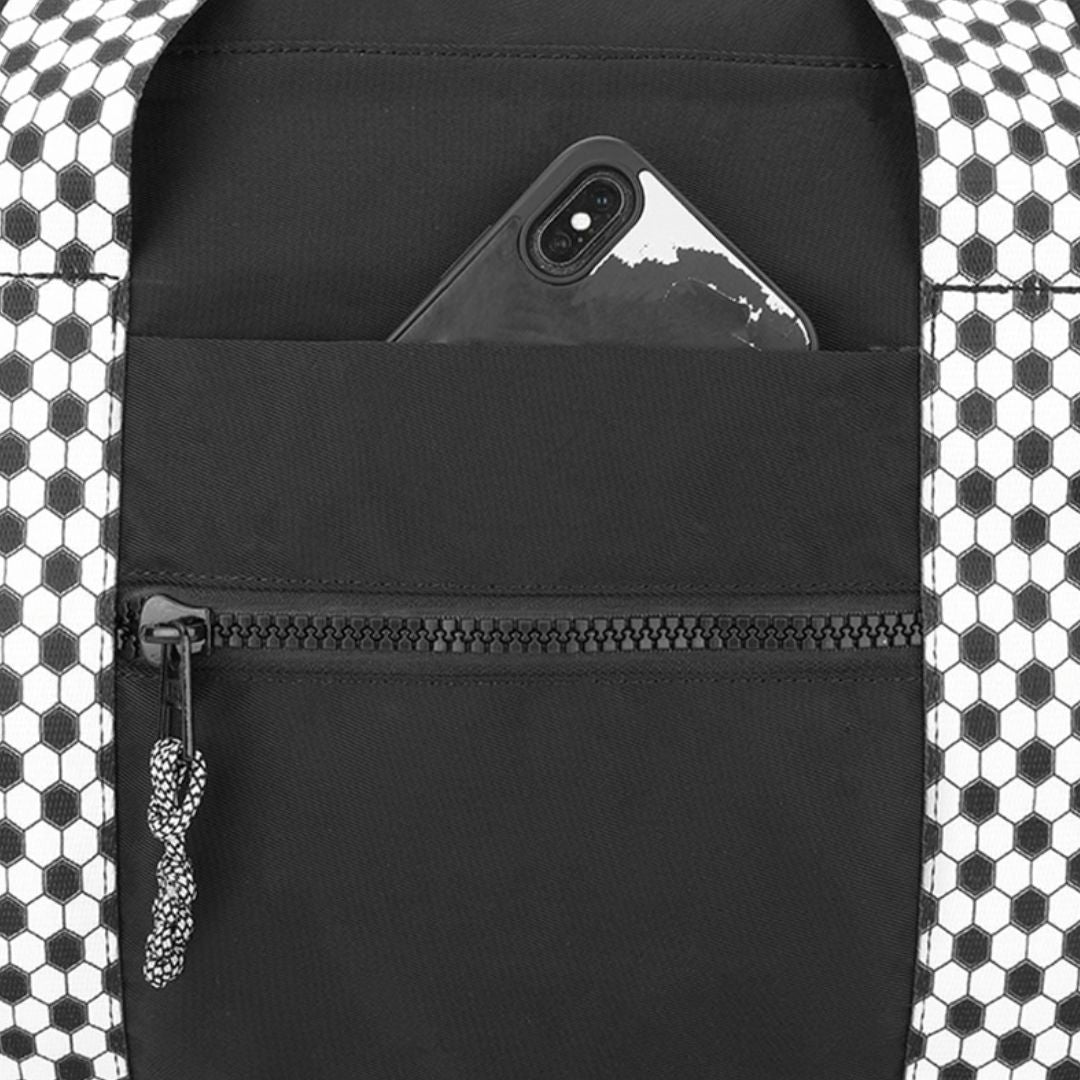 Black Weekender Duffel Bag 63 L