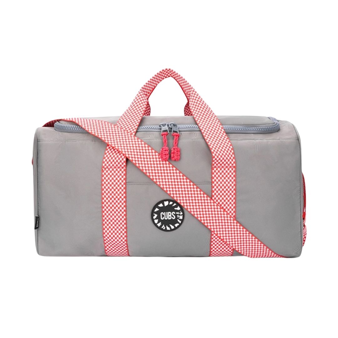 Serious Grey Weekender Duffel Bag 63 L