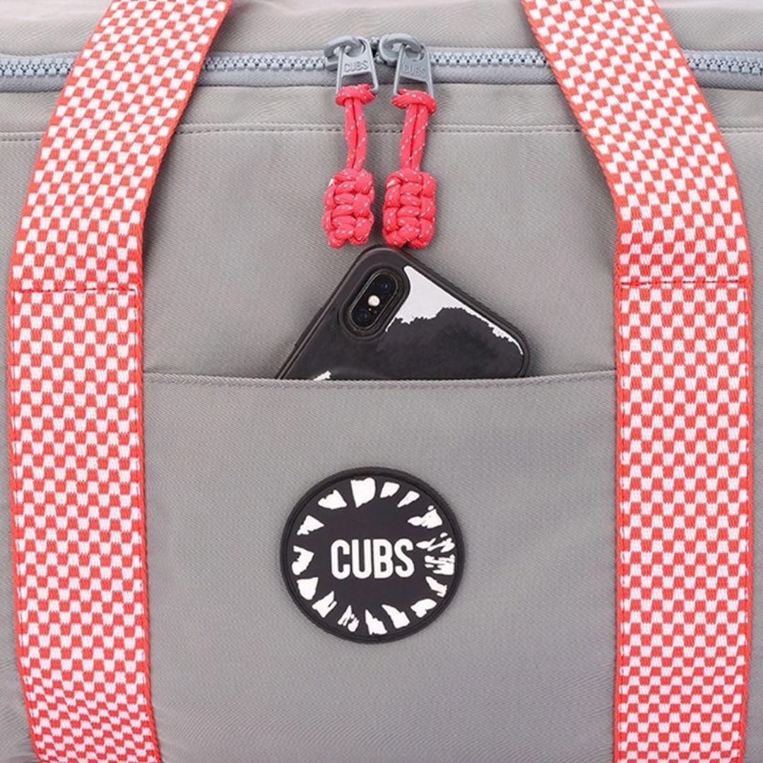 Serious Grey Weekender Duffel Bag 63 L