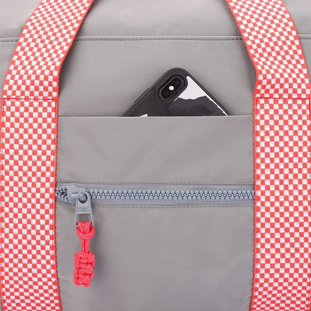 Serious Grey Weekender Duffel Bag 63 L