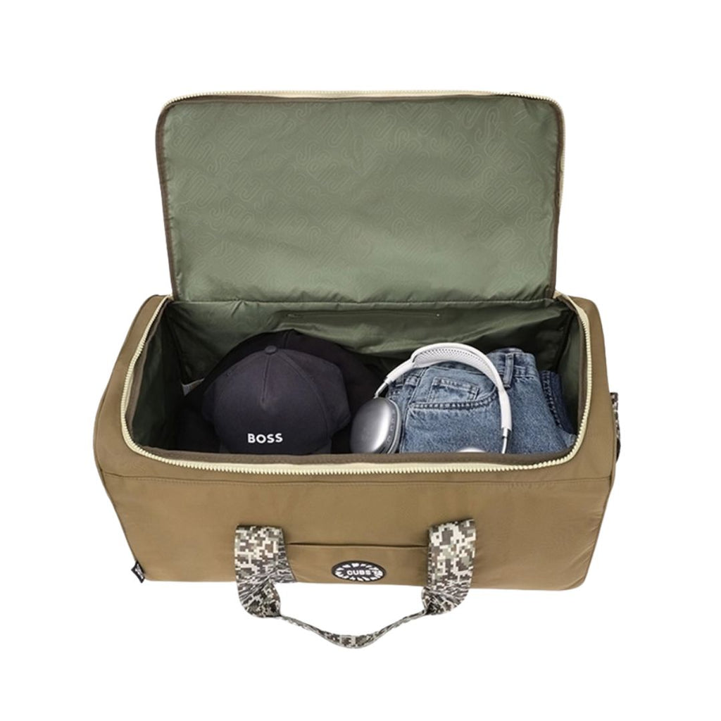 Ashy Grey Weekender Duffel Bag 63 L