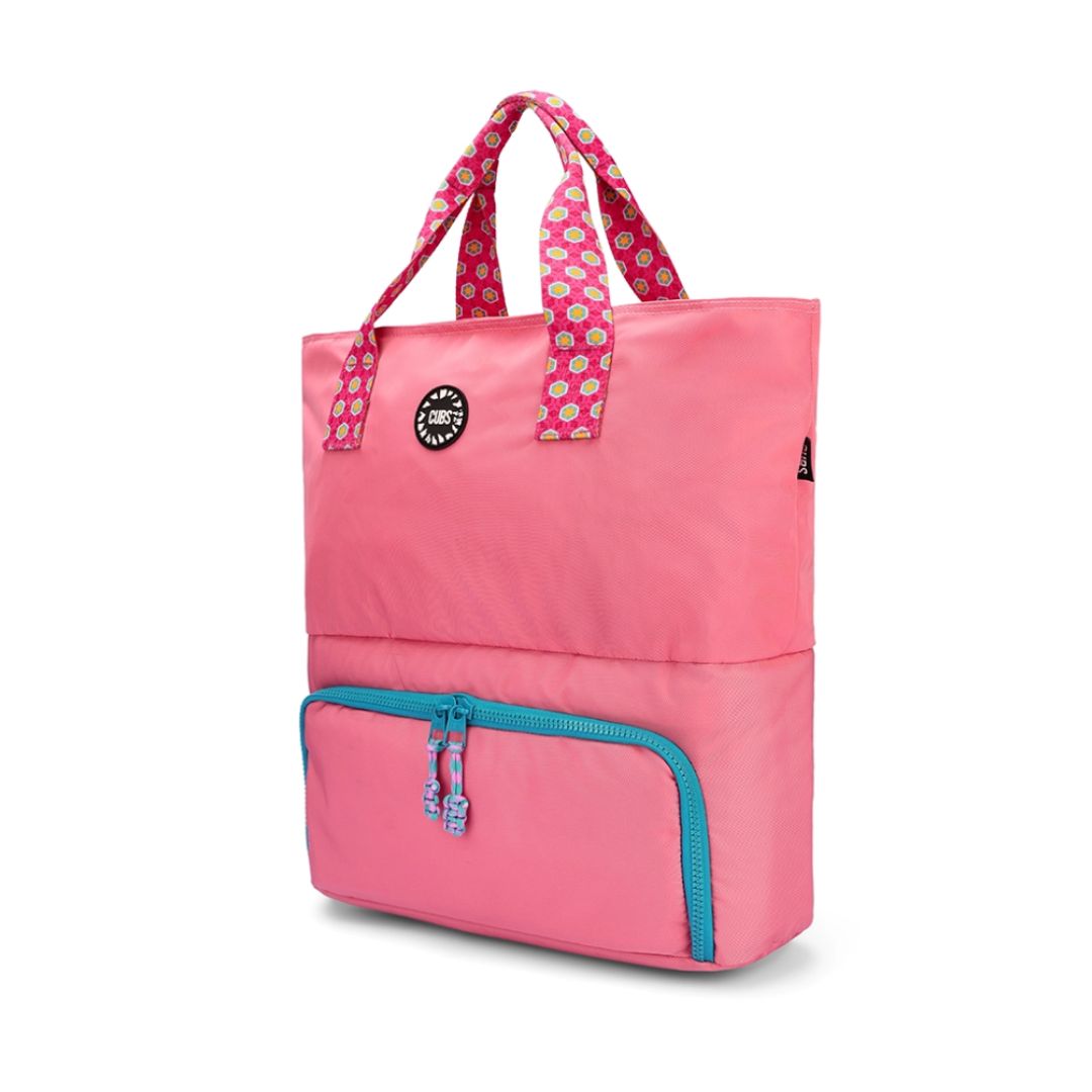 Bubblegum Pink Tote Cooler 41 L