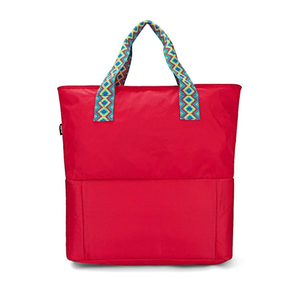 Flame Red Tote Cooler 41 L