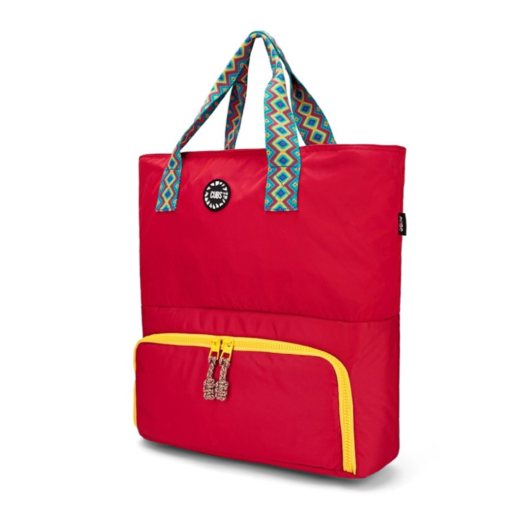 Flame Red Tote Cooler 41 L