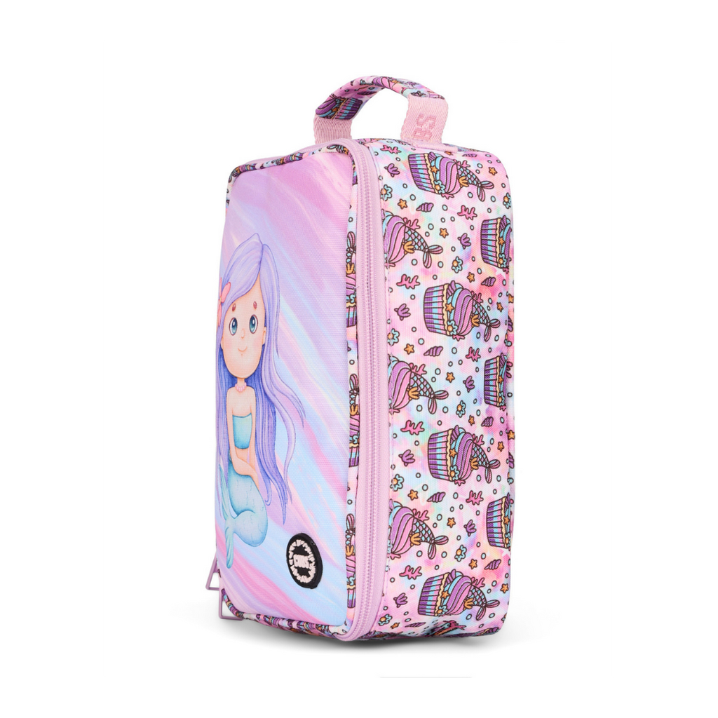 Lilac Cute Mermaid Lunch Bag 5L