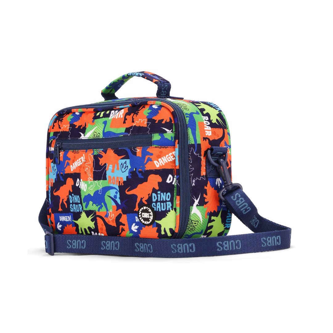 Dino Blocks Junior Student Lunch Bag 5L