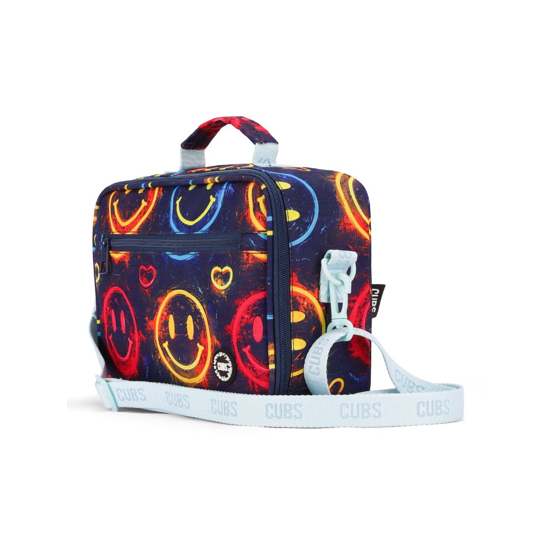 Neon Smiles Junior Student Lunch Bag 5L