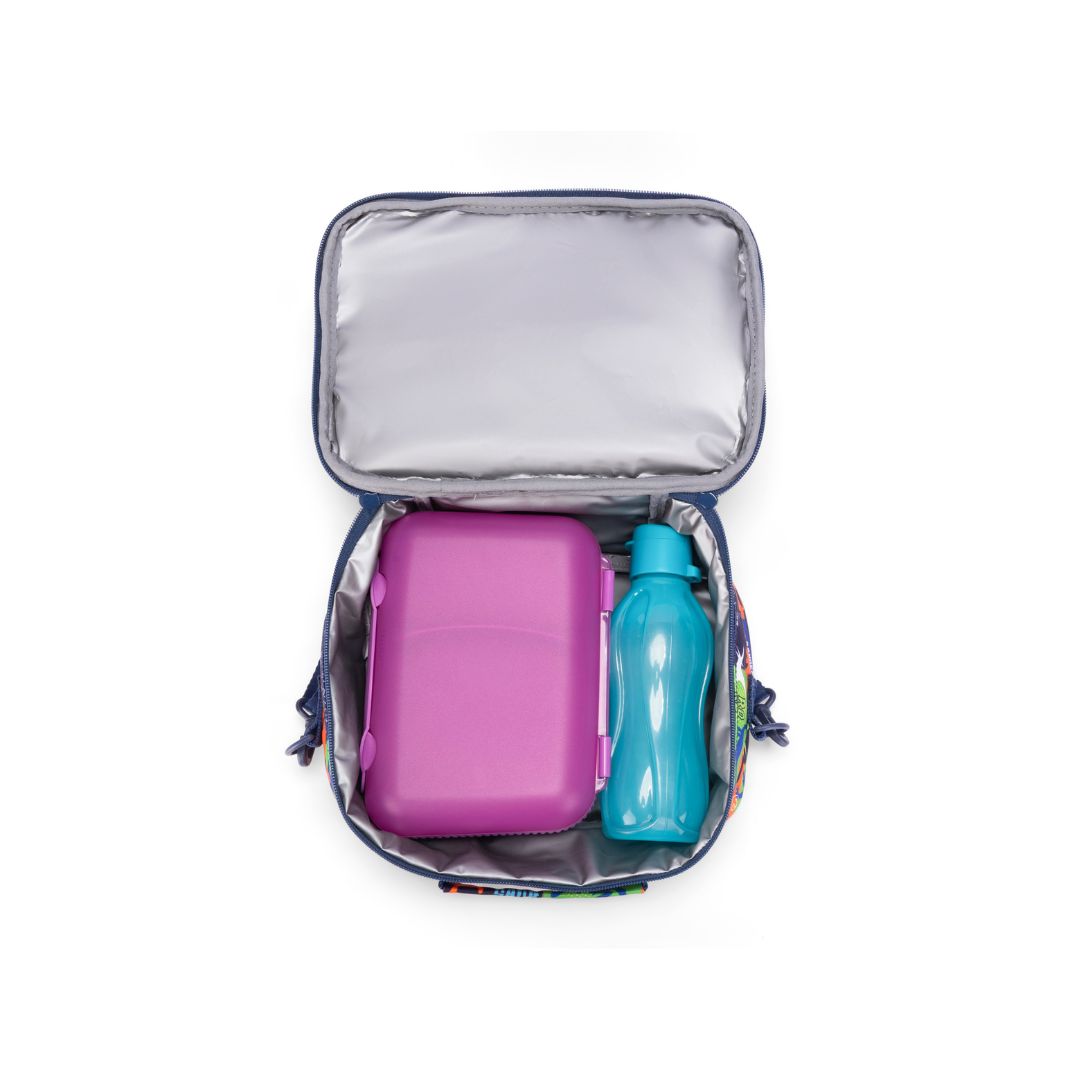 Neon Smiles Junior Student Lunch Bag 5L