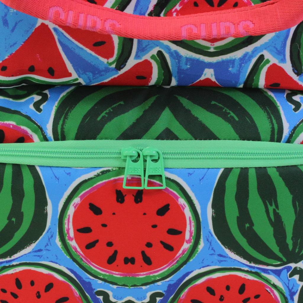 Watermelon Wave Tote Cooler 41 L