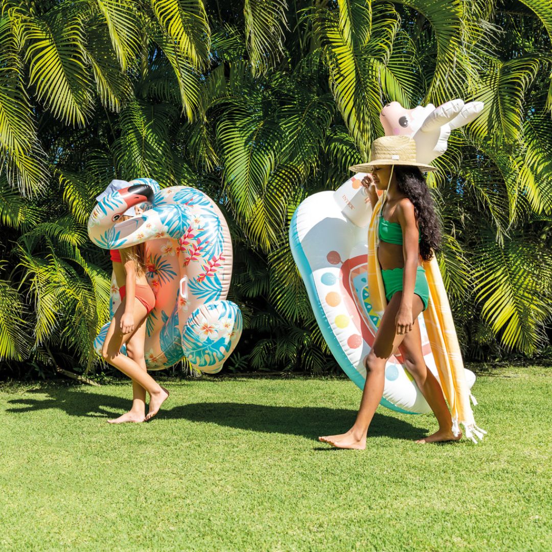 Tropical Flamingo Ride-On