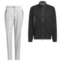 adidas Ultimate365 Tour Climaproof+ Waterproof Full-Zip Rain Suit - Black/Grey One