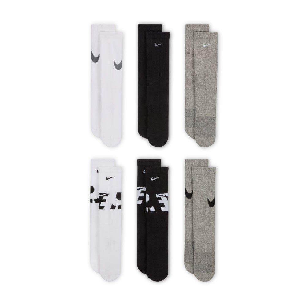 Everyday Cushioned Crew Socks (6 Pairs)