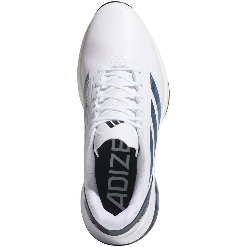 adidas Adizero ZG Spikeless Waterproof Shoes - White/Collegiate Navy/Zero Metallic