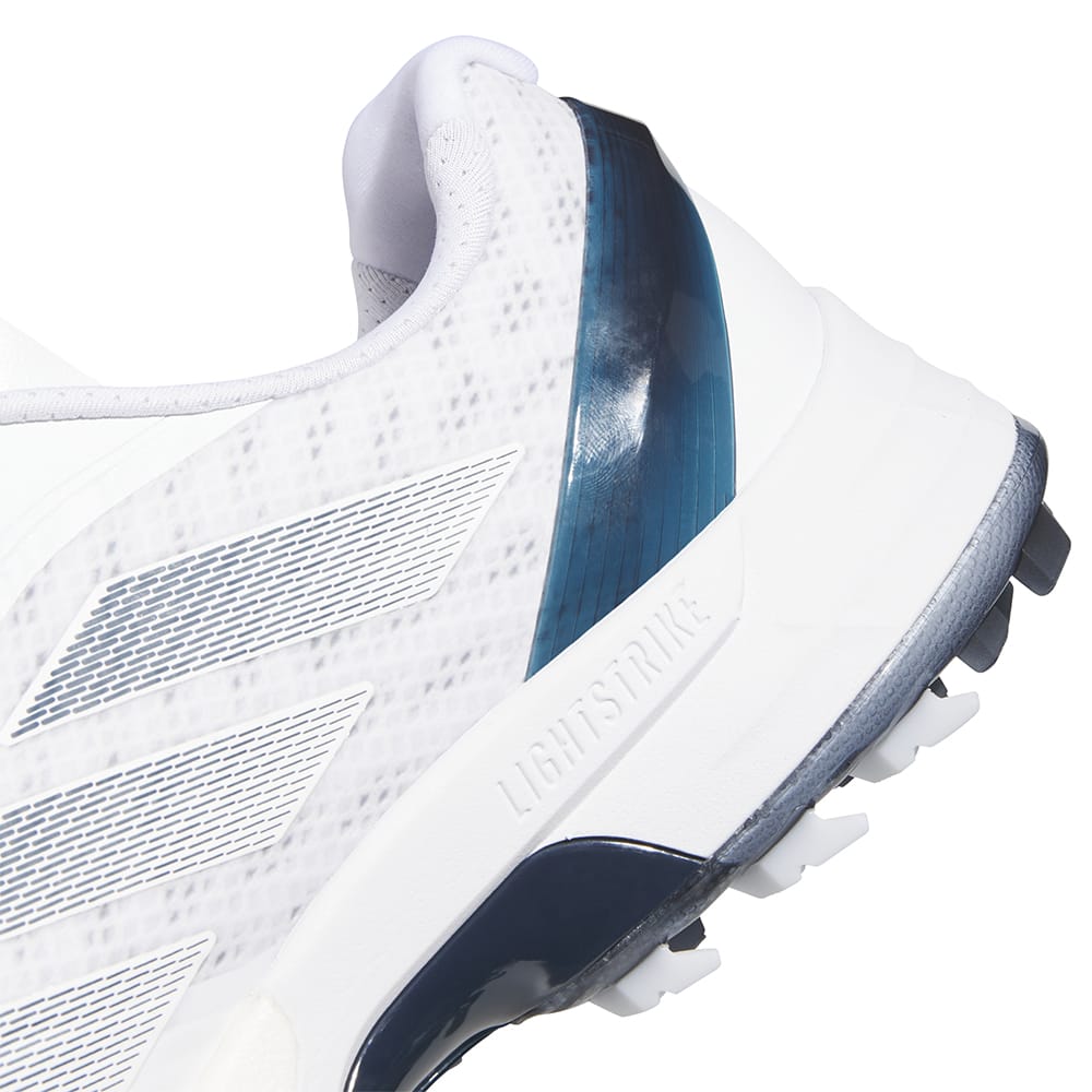 adidas Adizero ZG Spikeless Waterproof Shoes - White/Collegiate Navy/Zero Metallic