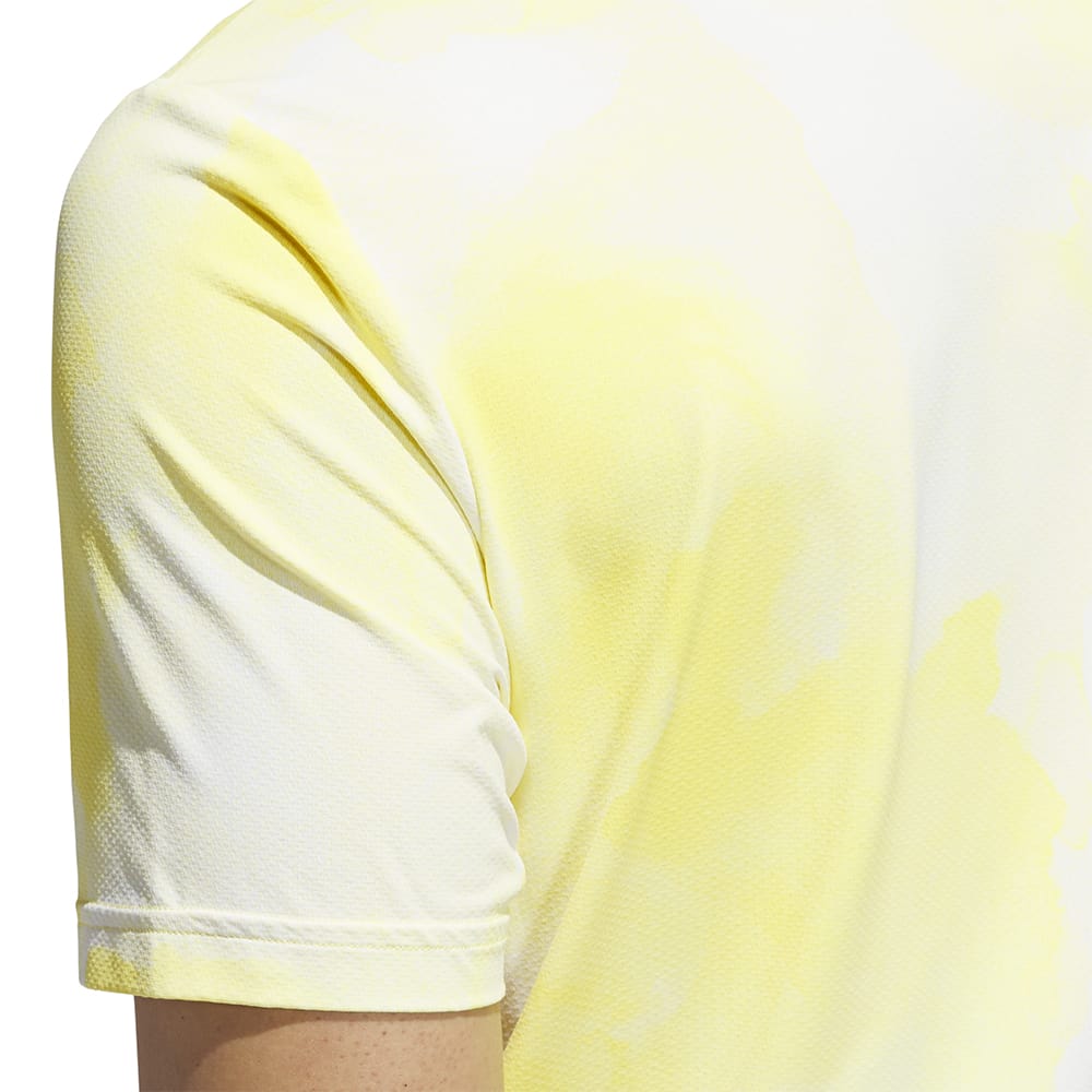 adidas Ultimate365 Tour Adicool LC Polo Shirt - Pure Sulfur/White