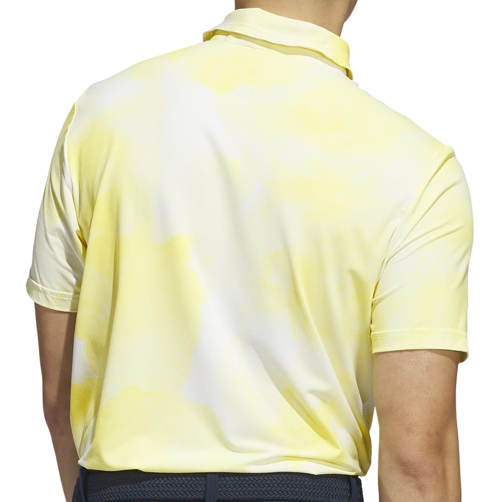 adidas Ultimate365 Tour Adicool LC Polo Shirt - Pure Sulfur/White