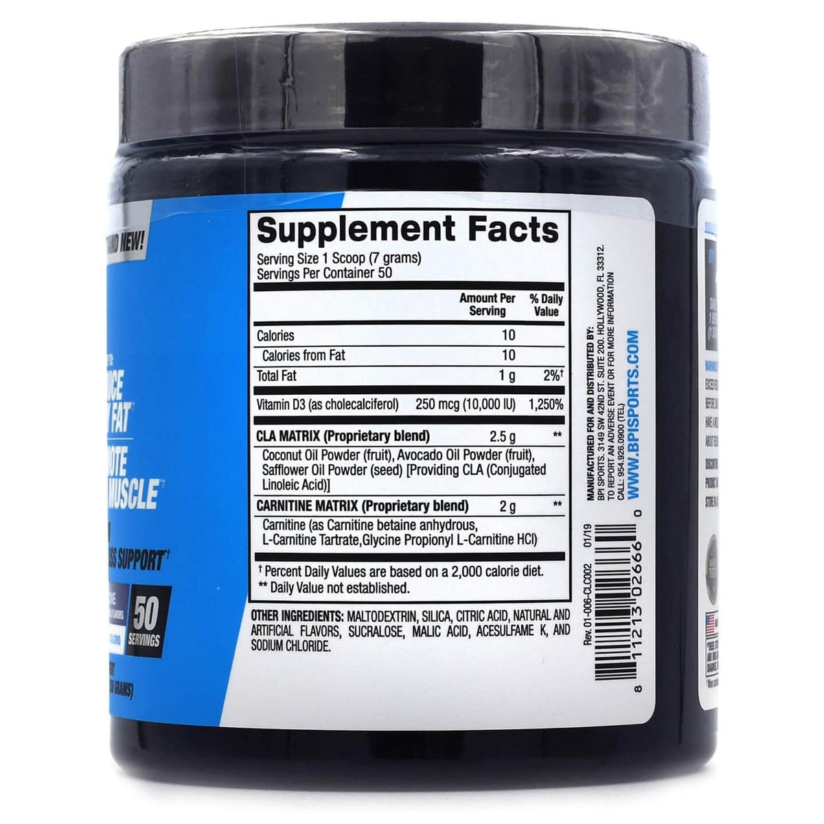 Cla+Carnitine -50Serv- 320 GM -Watermelon