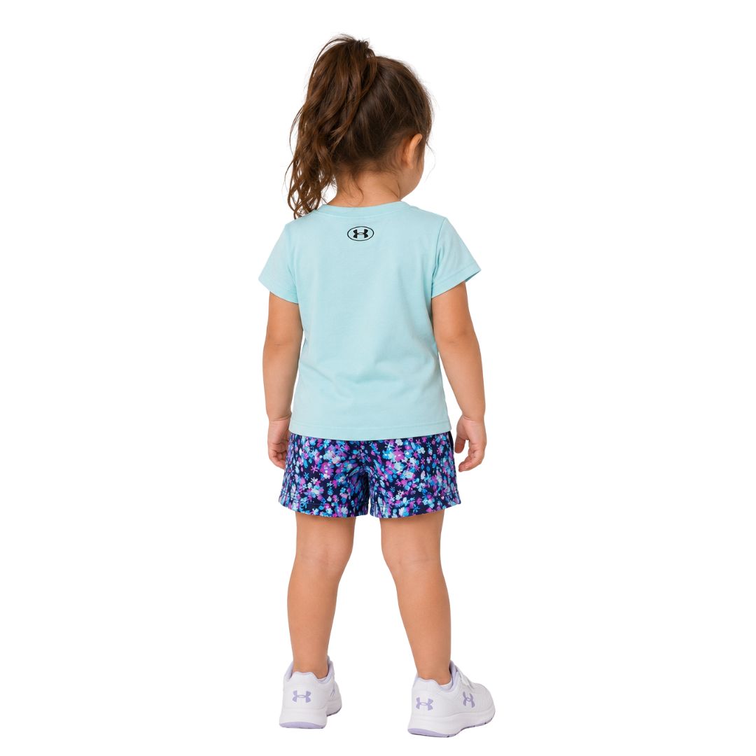 UA Printed Bike Short Set