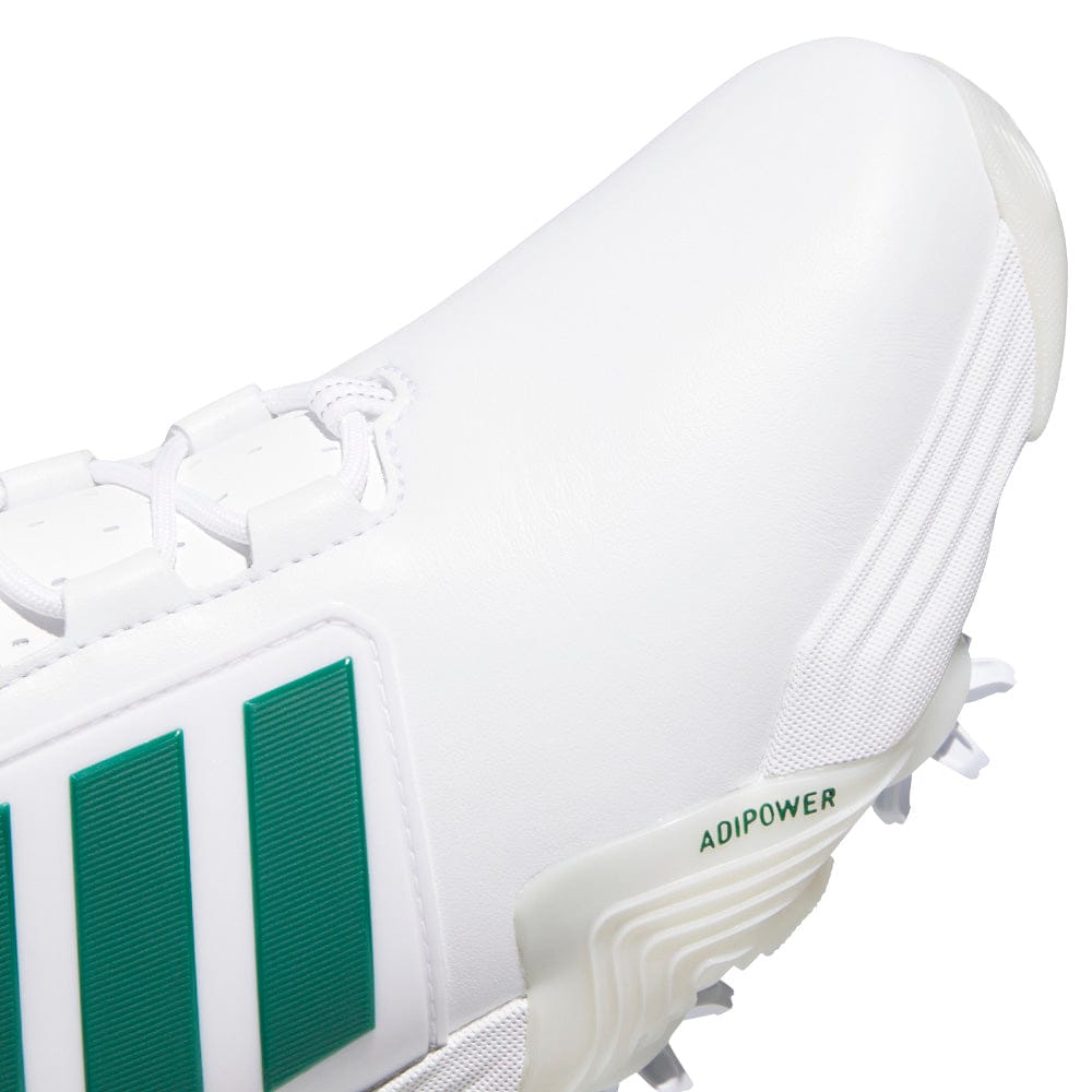 adidas Adipower 26 Waterproof Spiked Shoes - Cloud White/Collegiate Green/Crystal White