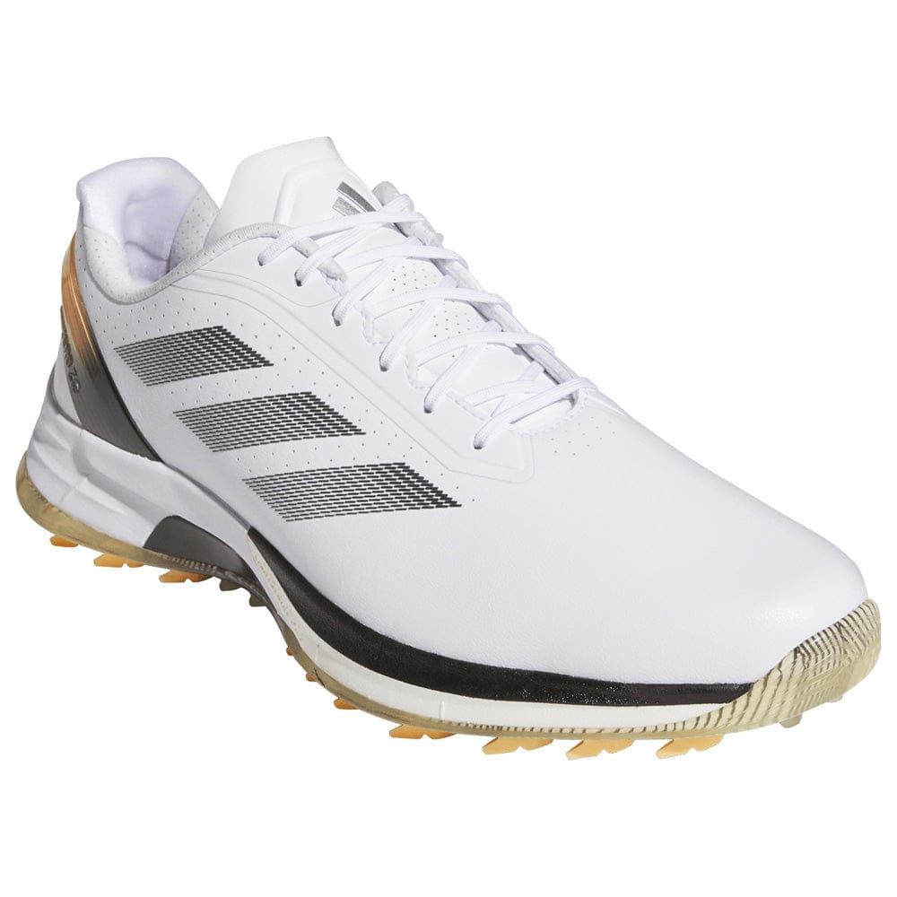 adidas Adizero ZG Waterproof Spikeless Shoes - Cloud White/Core Black/Ice Tangerine
