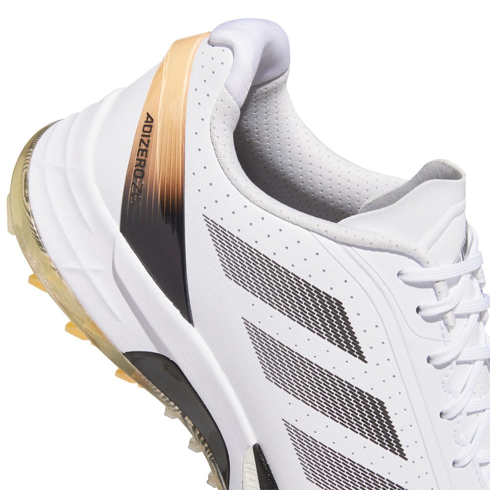 adidas Adizero ZG Waterproof Spikeless Shoes - Cloud White/Core Black/Ice Tangerine