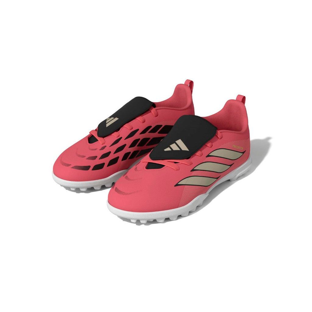 Predator Club Fold-Over Tongue Elastic Laces Turf Football Boots