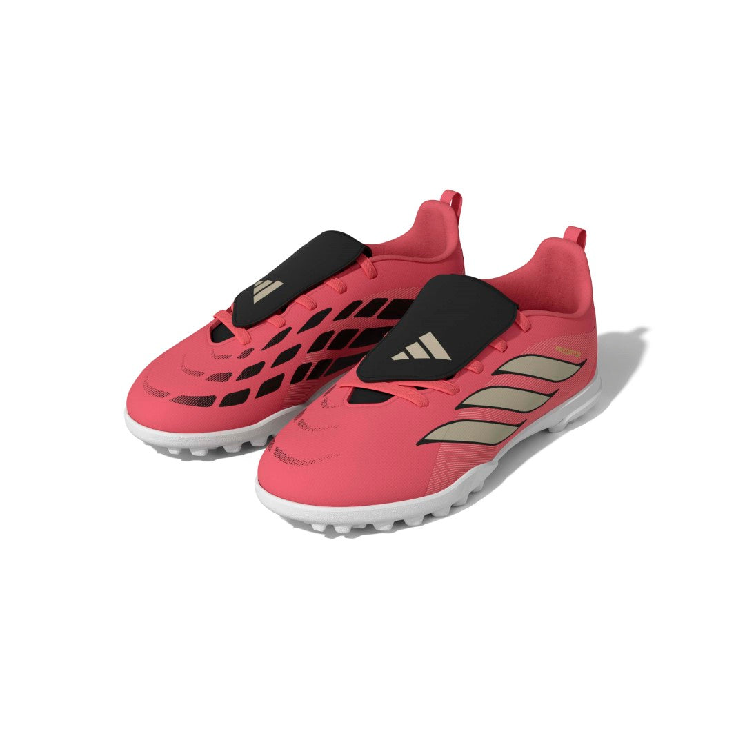 Predator Club Fold-Over Tongue Elastic Laces Turf Football Boots