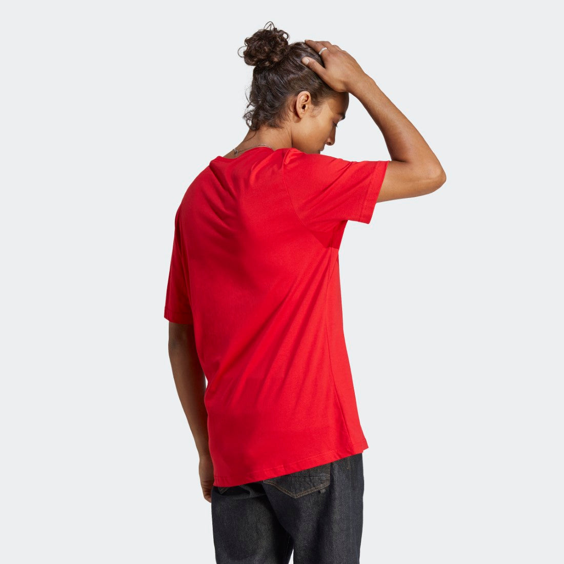 Essentials Single Jersey Embroidered Small Logo T-Shirt