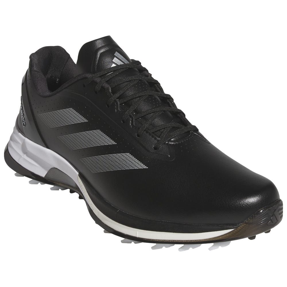 adidas Adizero ZG Spikeless Waterproof Shoes - Core Black/Silver Met./Lucid Lemon