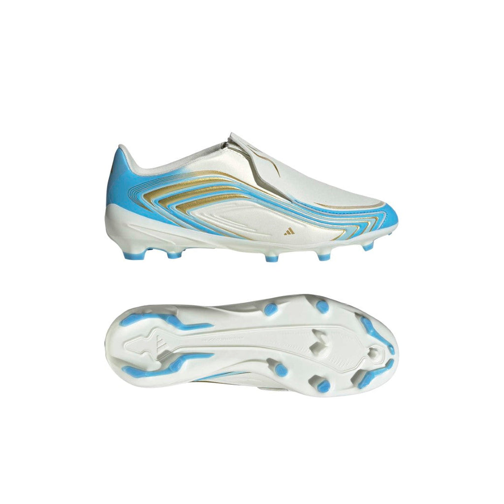 F50 Messi League Laceless Firm Ground Football Boots