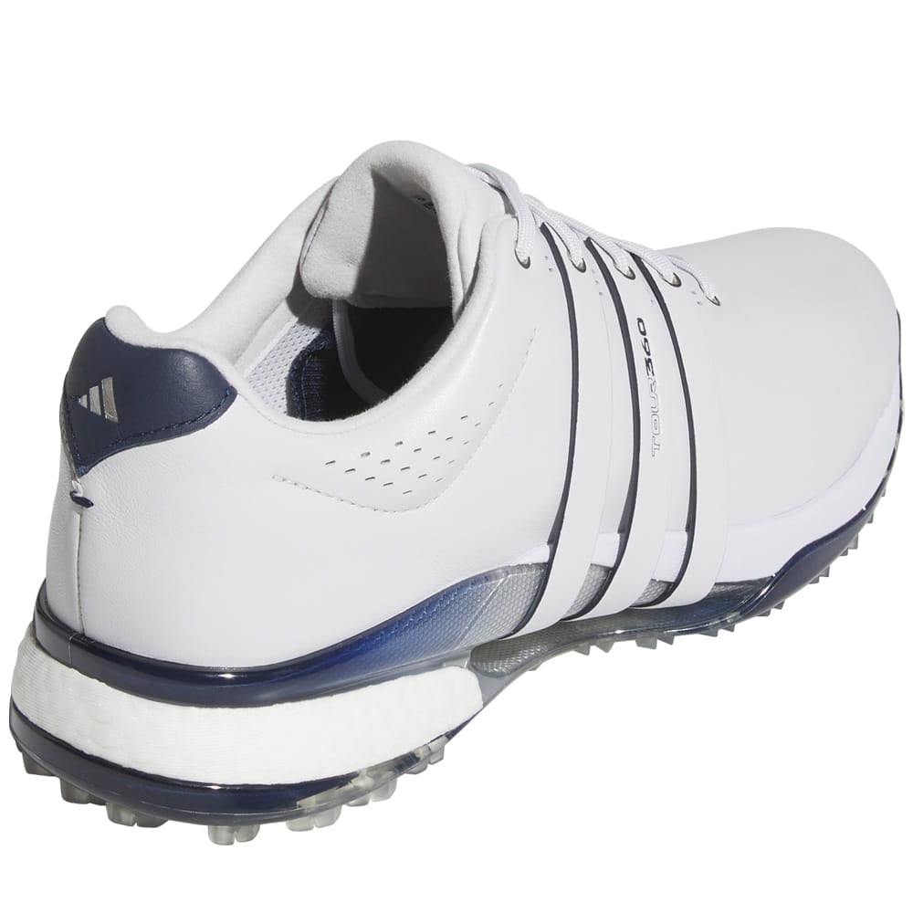 adidas Tour360 Spikeless Waterproof Shoes - Dash Grey/Dash Grey/Collegiate Navy